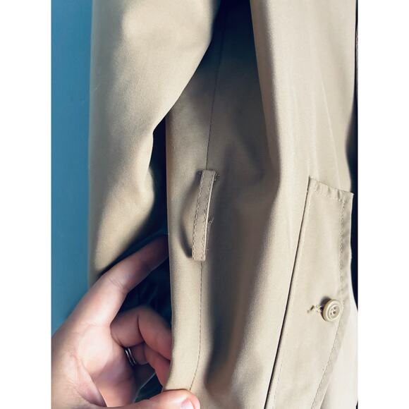 Vintage London Fog Trench Coat Women's 16 (Fits like Large) - Picture 5 of 8